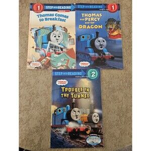 Lot Of 3 Thomas The Tank Engine Books Step Into Reading